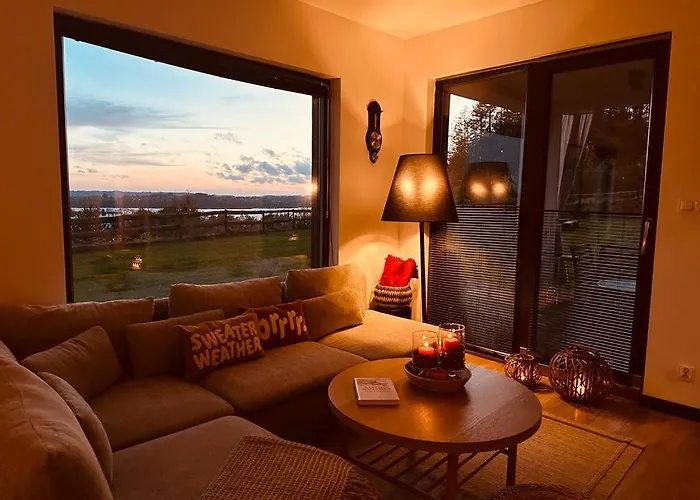 Vila Na Kaszubskim Wzgorzu Z Sauna I Bania Garcz